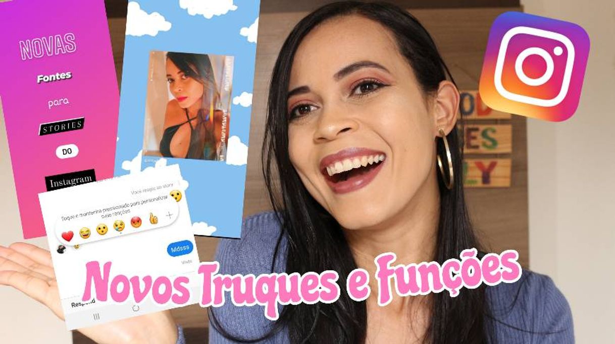 Moda Novas Funções e truques do Instagram 