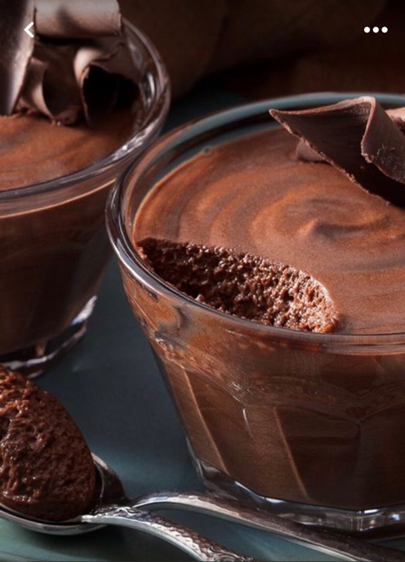 Moda Mousse clássico de chocolate 🍫 