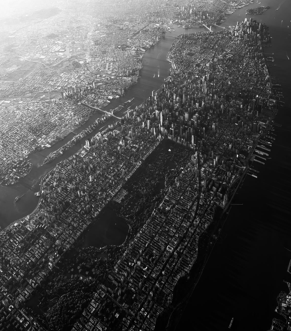 Place Manhattan a vista de Pajaro