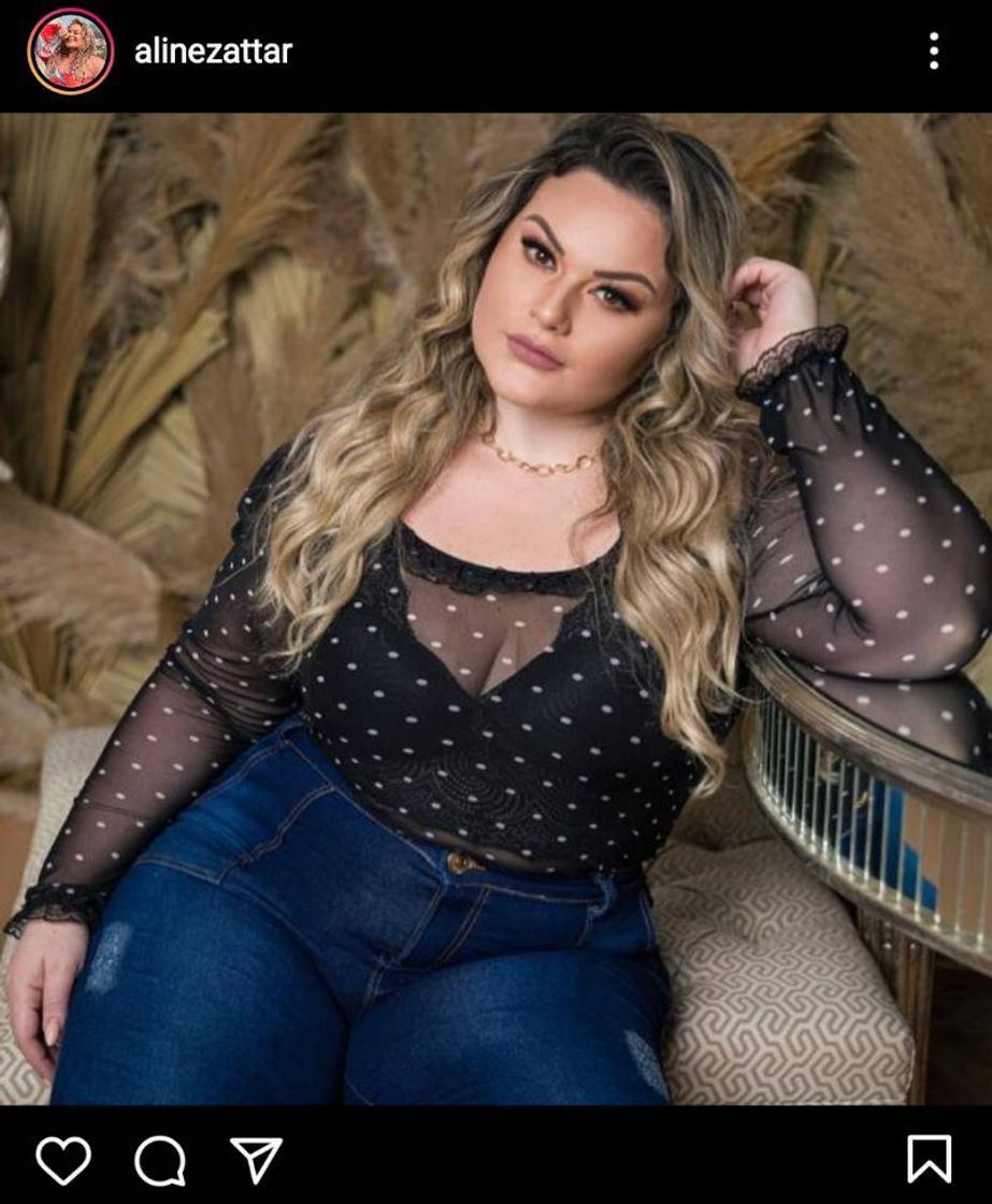 Social Aline zattar a plus multitarefa, moda, autoestima,bosta+..  