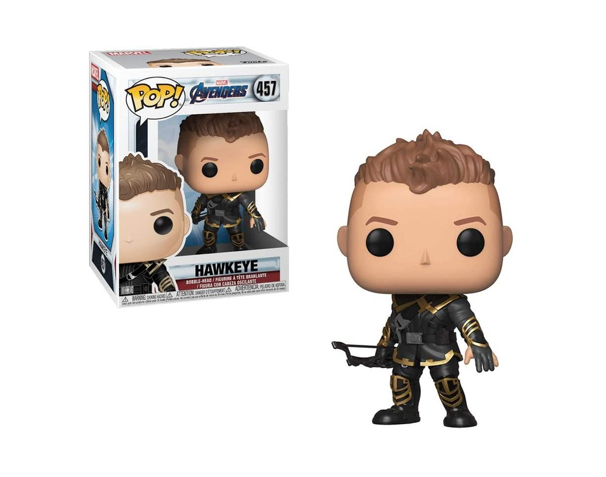 Juego Funko- Pop Bobble: Avengers Endgame: Hawkeye w/Chase Collectible Figure, Multicolor