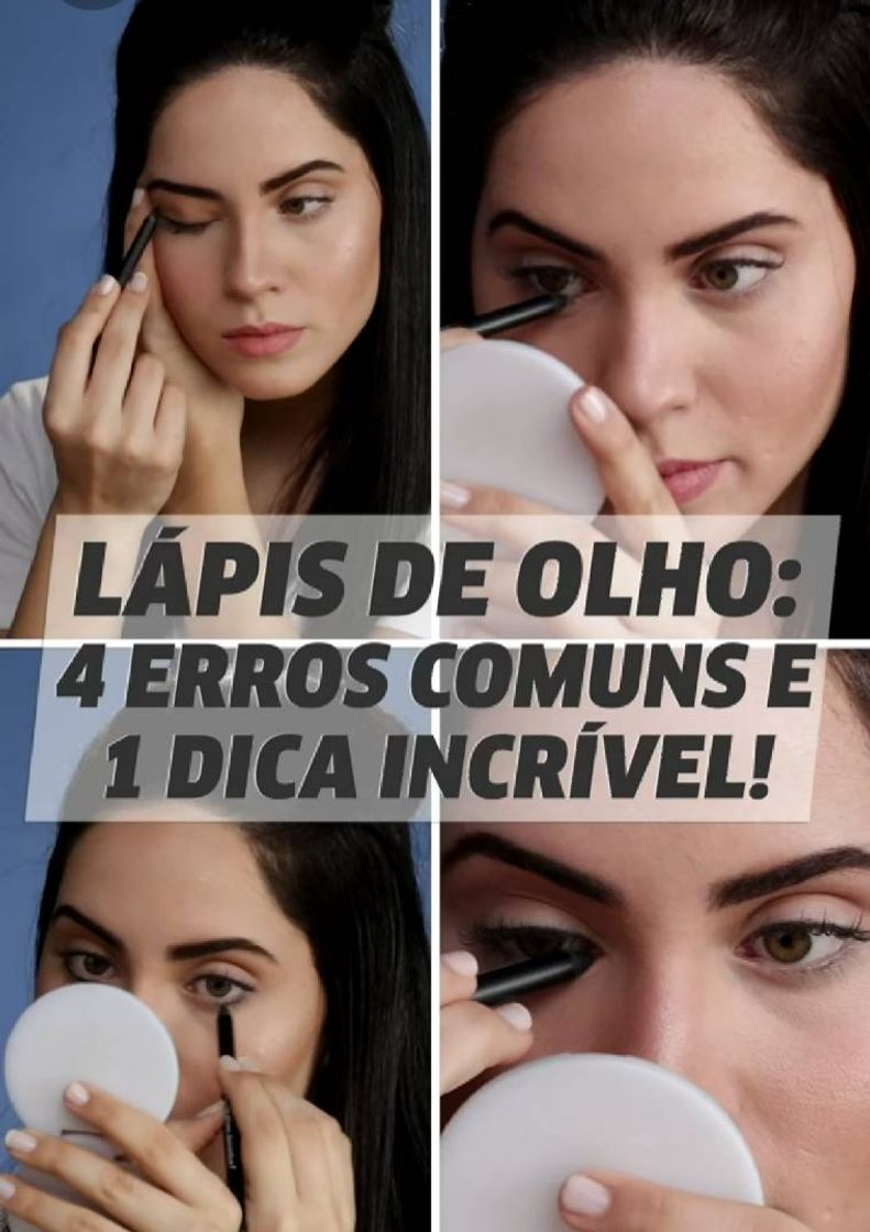 Moda 4 erros comuns com o lápis de olho