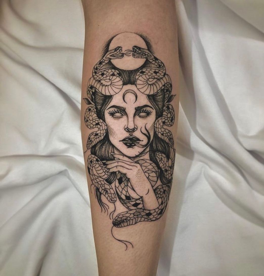 Moda tattoo medusa 