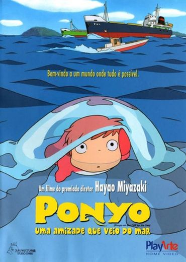 Ponyo: Uma amizade que veio do mar