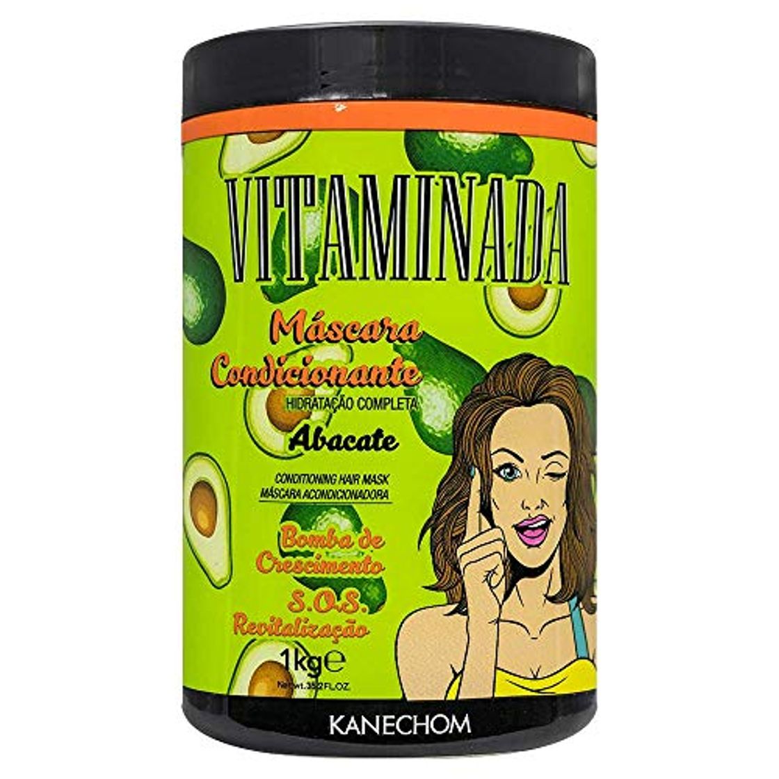 Product Kanechom Brazilian Avocado Shine & Repairing Cream 1000g by Kanechom