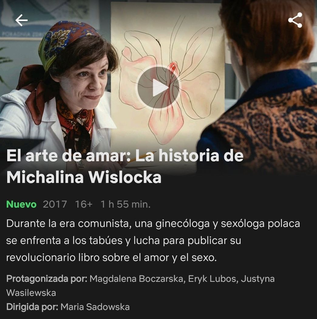 Movie El Arte de Amar - La Historia de Michalina Wislocka