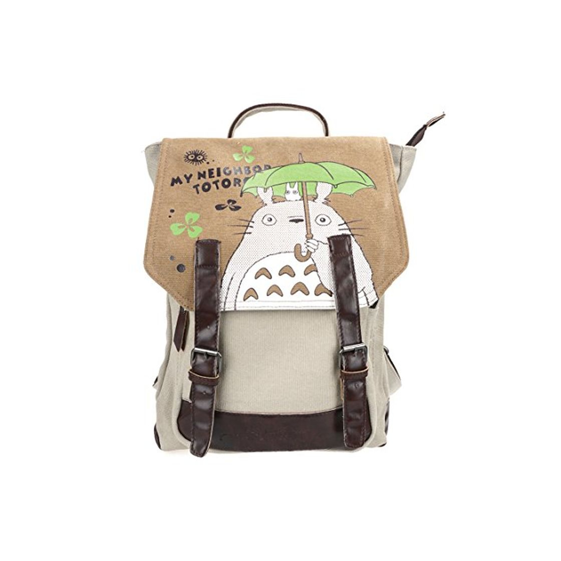 Products CoolChange Mochila de Lino de Totoro con Compartimiento Interior Espacioso