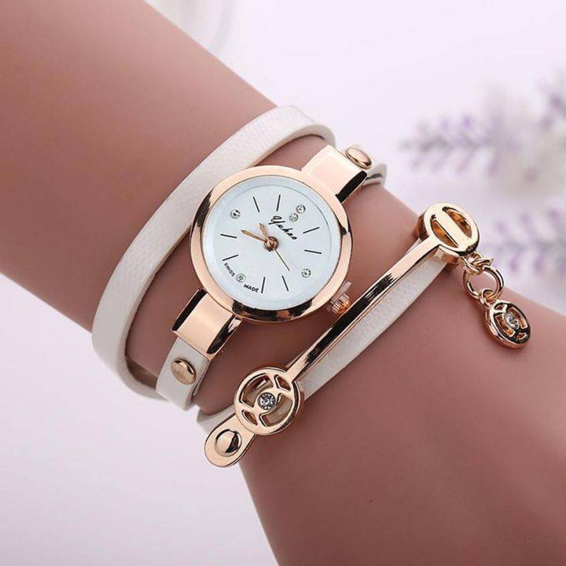 Fashion Thin Strap Round Dial Quartz Watch | SHEIN USA