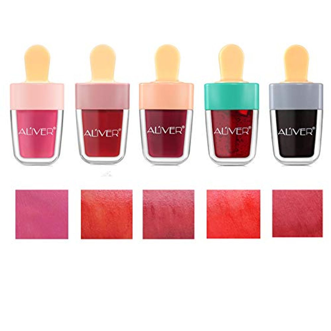 Product Juego De Brillo De Labios Mate, LáPiz Labial Lip Tint Lqiud Impermeable