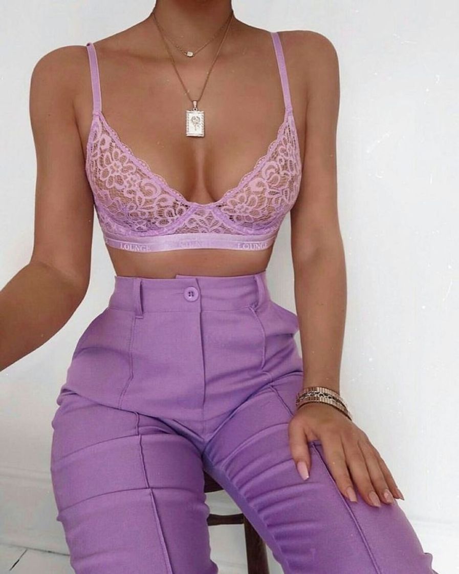 Fashion Cropped Purple 💜