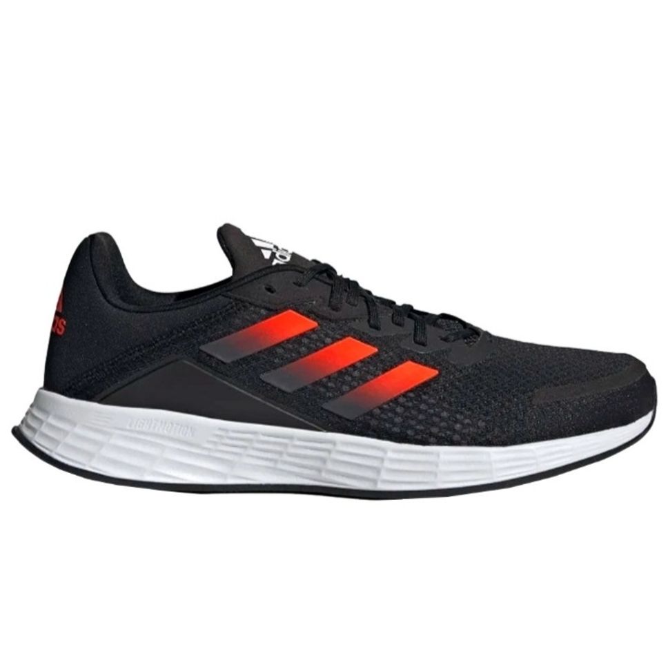 Fashion Tênis Adidas Duramo sl - Masculino - Preto/Laranja