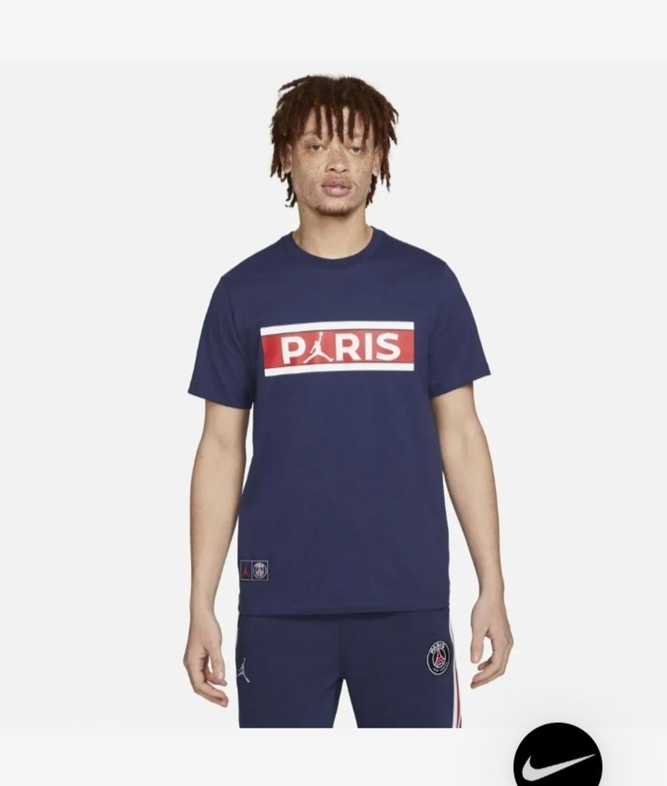 Fashion Camisa Jordan PSG Wordmark Masculina