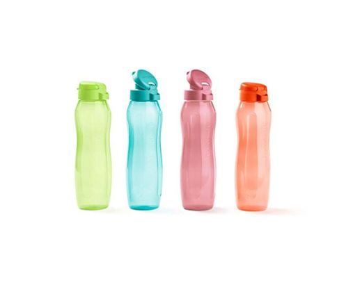 Tupperware Eco Gen Flip Top - Botella de agua