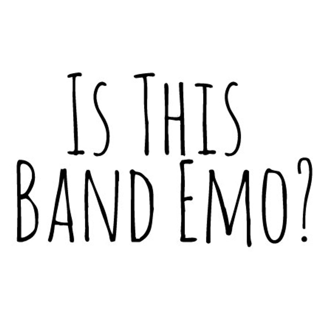 Fashion Is This Band Emo?