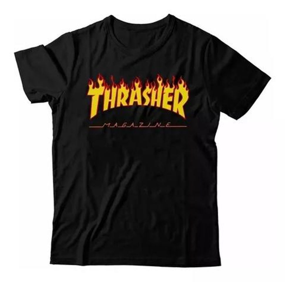 Fashion Camiseta Thrasher 