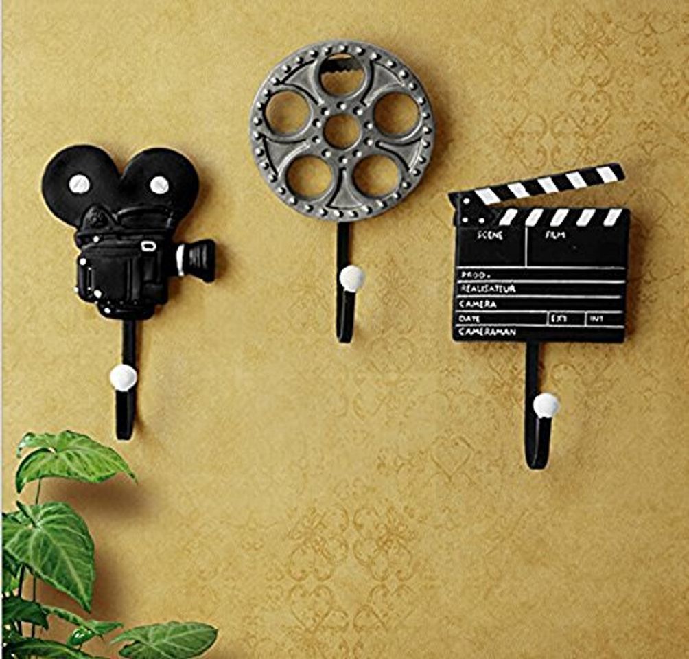 Producto 3 Paquetes de Ganchos de Pared de Equipos de Cine