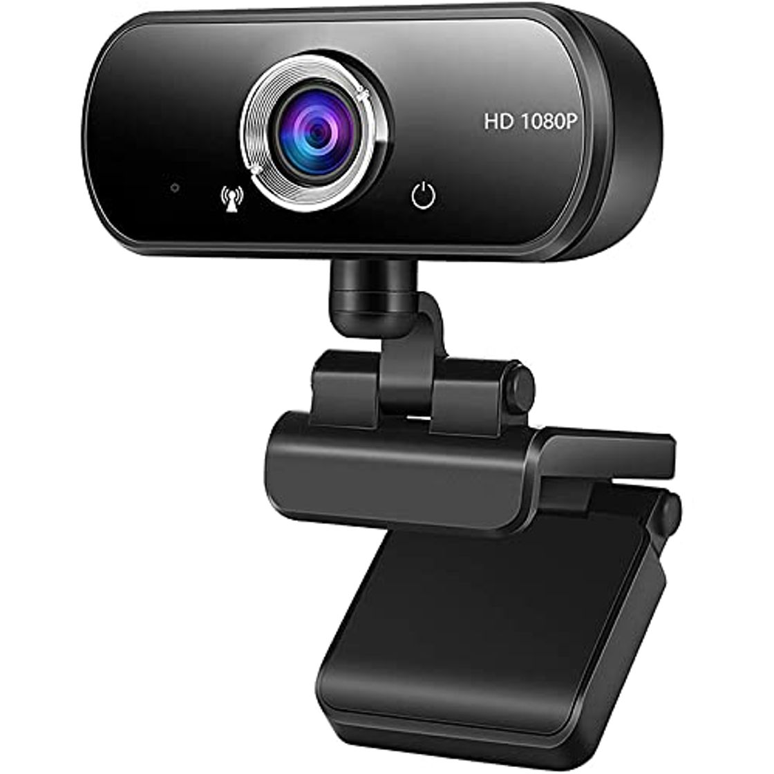 Electronic Kdely Webcam 1080P Full HD con Micrófono Estéreo, Streaming Cámara Web con