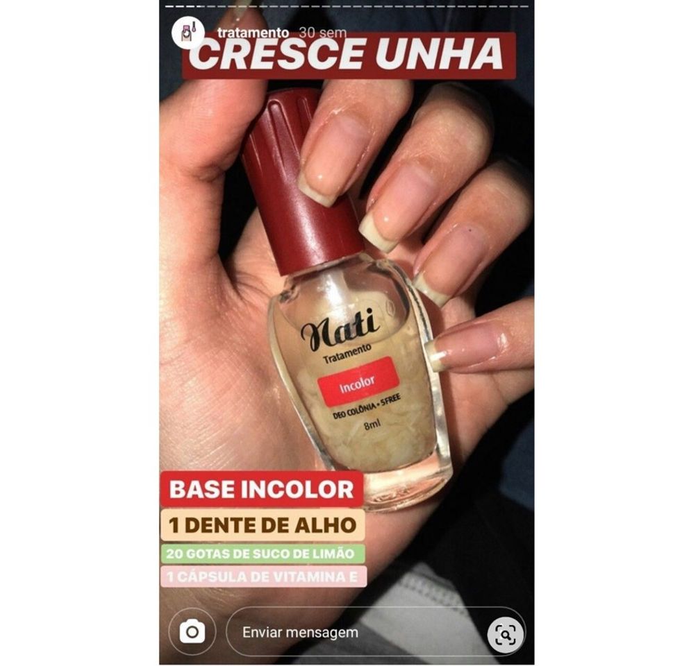 Moda Cresce unha 