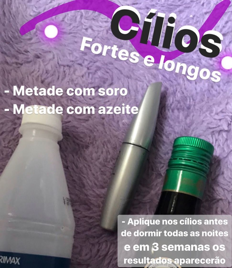 Moda Cílios fortes e longos