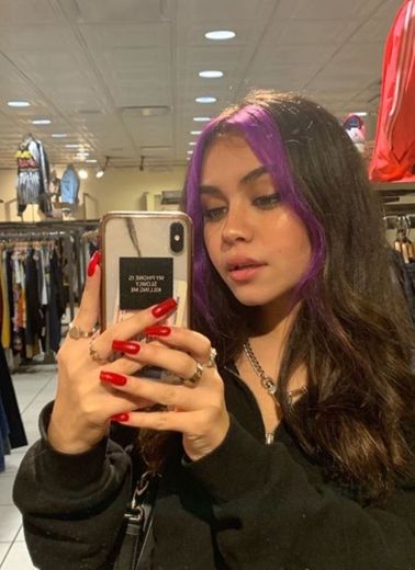 Cabelo roxo 