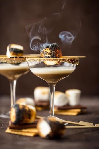 TOASTED S’MORE MARTINI