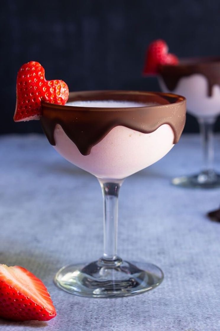 Fashion Chocolate strawberry martini 🍸🍓