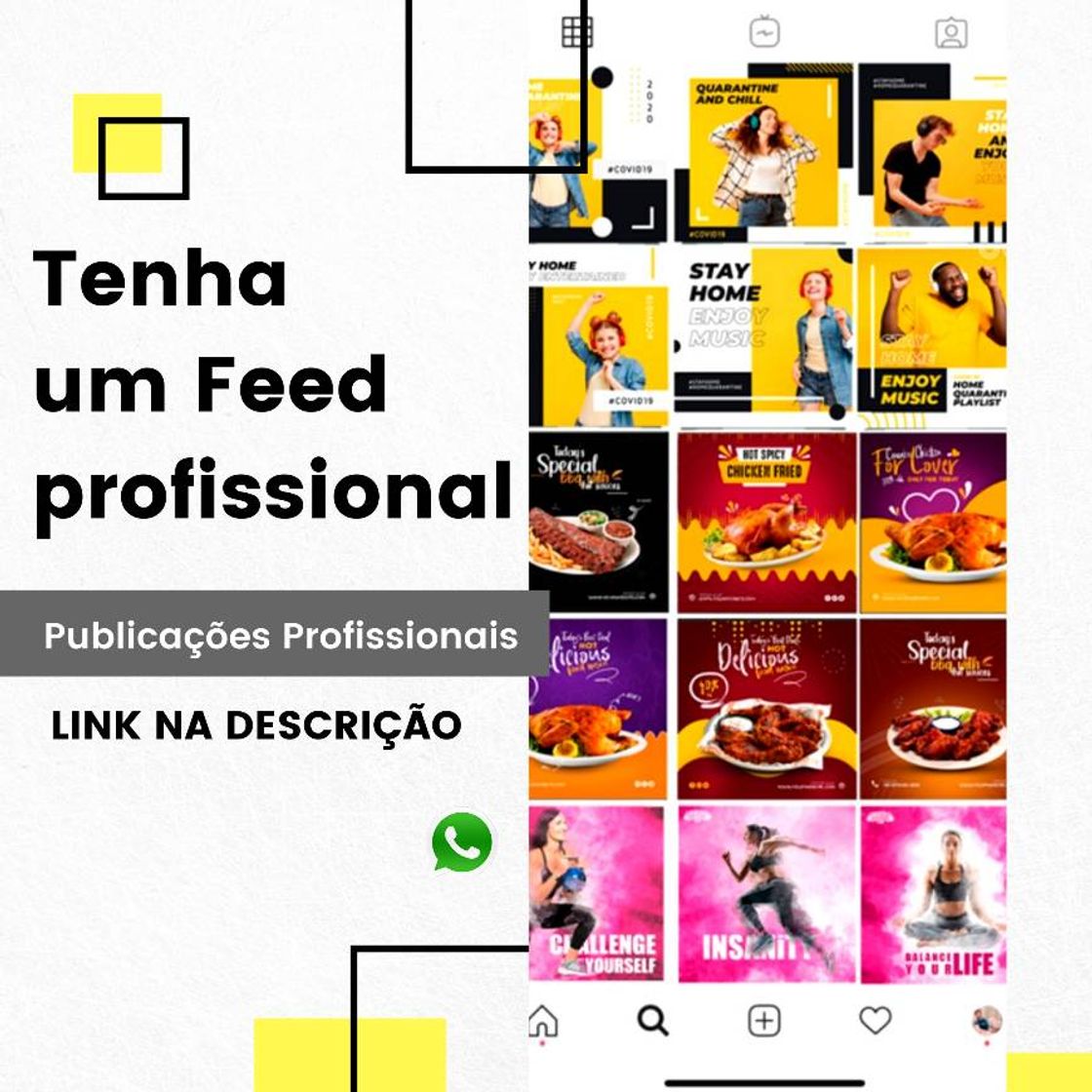 Moda Tenha um feed PROFISSIONAL 😱😱