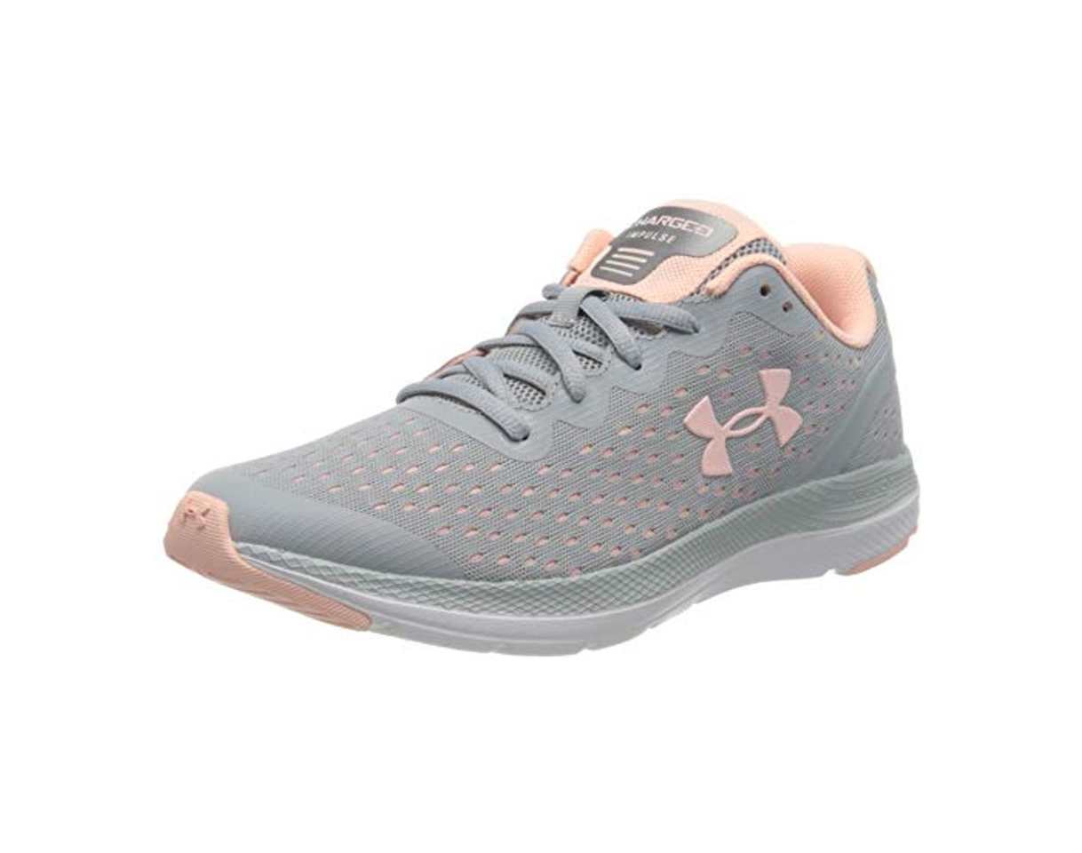 Social Under Armour UA GS Charged Impulse, Zapatillas de Running Unisex Adulto, Gris