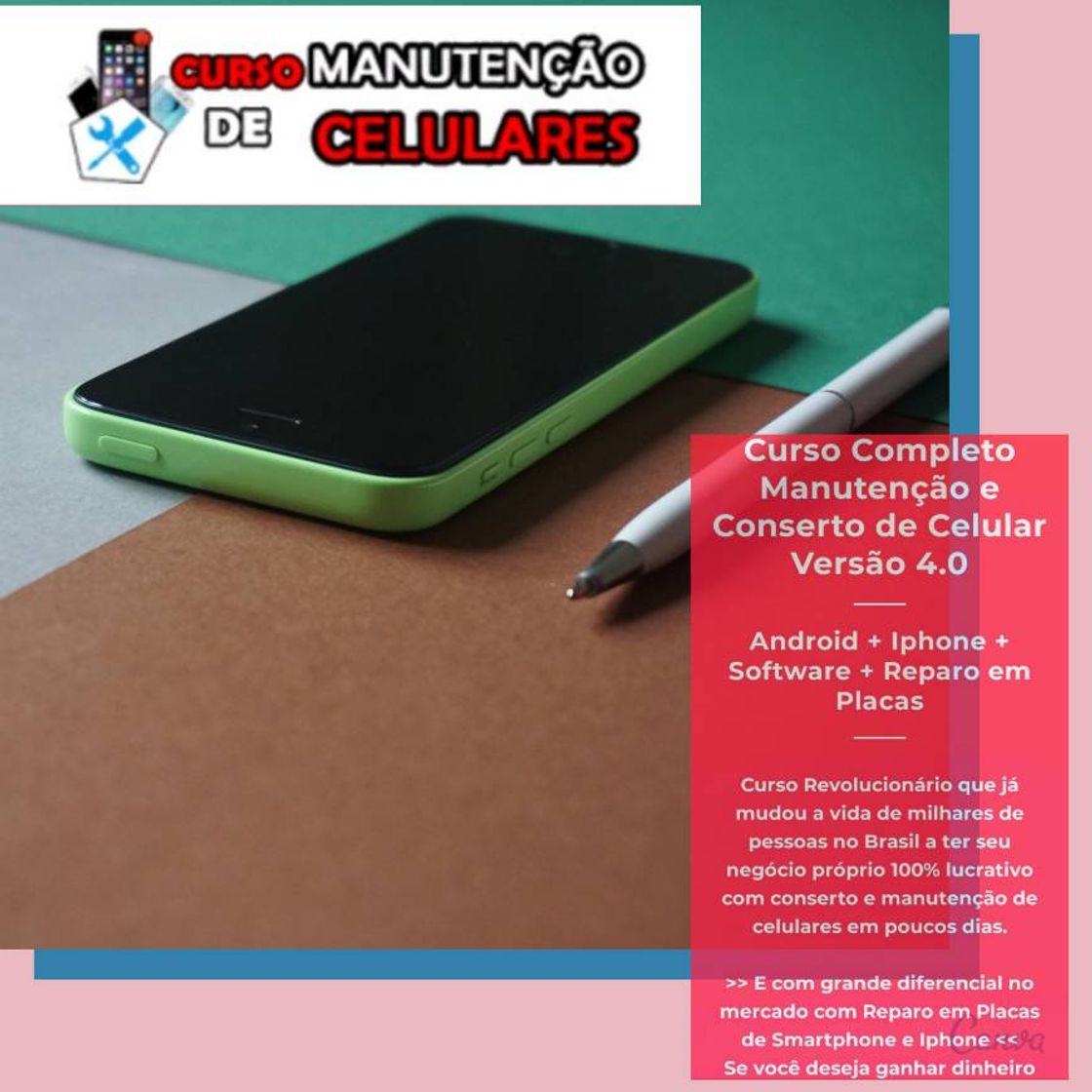 Moda Curso de Manutenção de Celular.