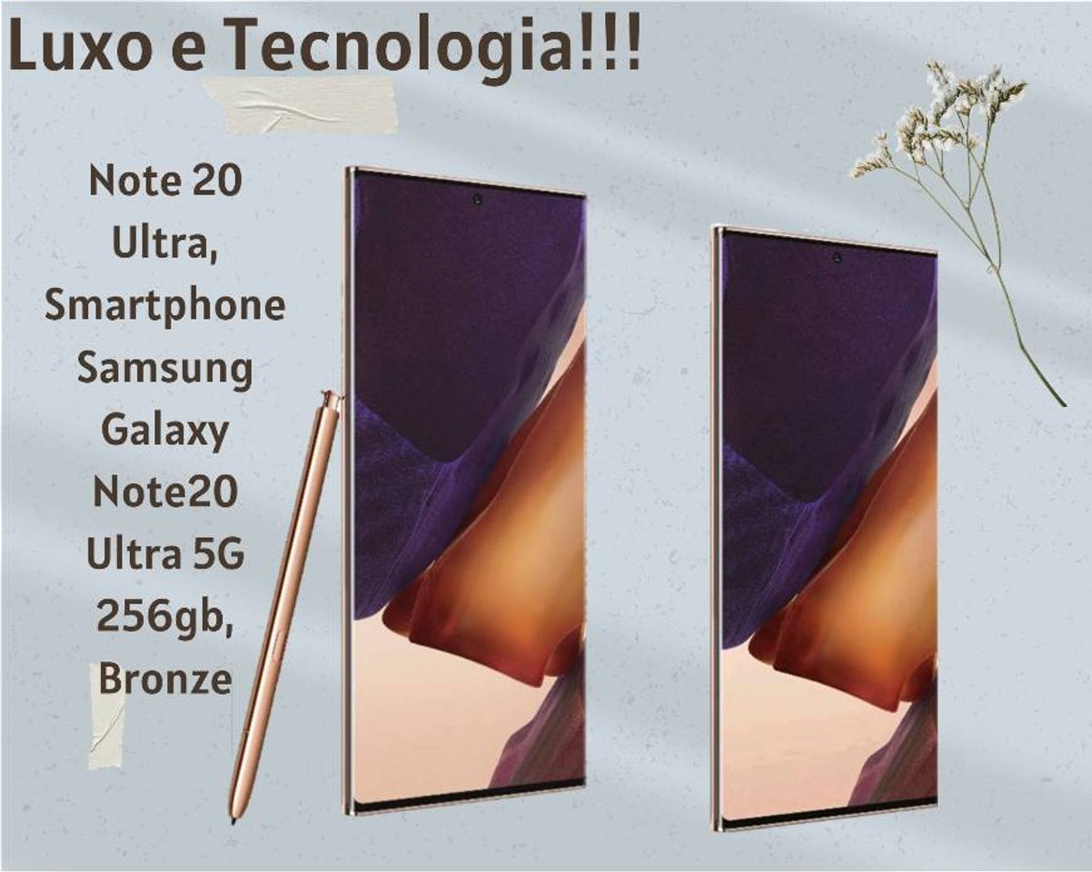 Fashion SAMSUNG

Note 20 Ultra, Smartphone Samsung Galaxy Note20 Ult