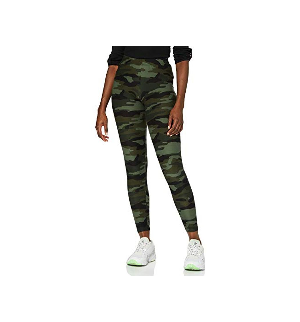 Fashion Urban Classics Ladies Camo Leggings Mallas, Verde