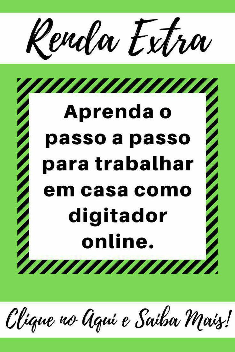 Fashion Trabalho pelo celular ou computador