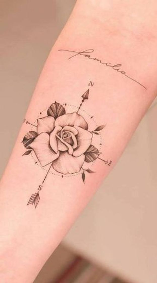 Fashion Tattoo rosa