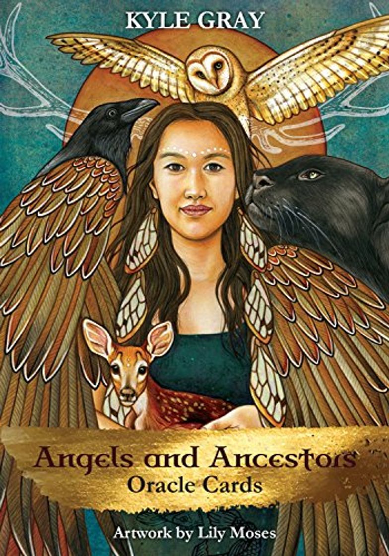 Libro Angels and Ancestors Oracle Cards: A 55