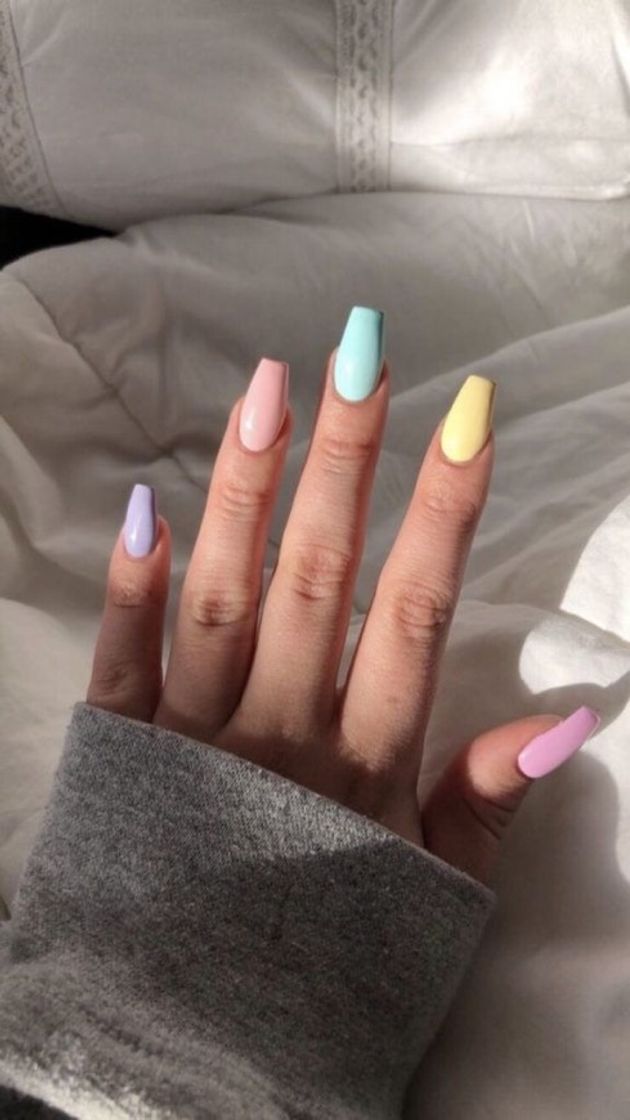 Fashion Pastel Nails