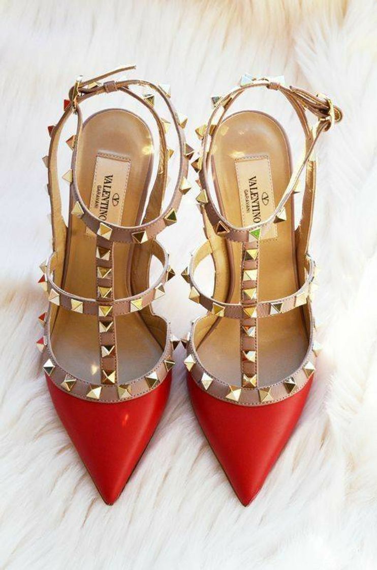 Fashion Sapato Valentino Rockstud