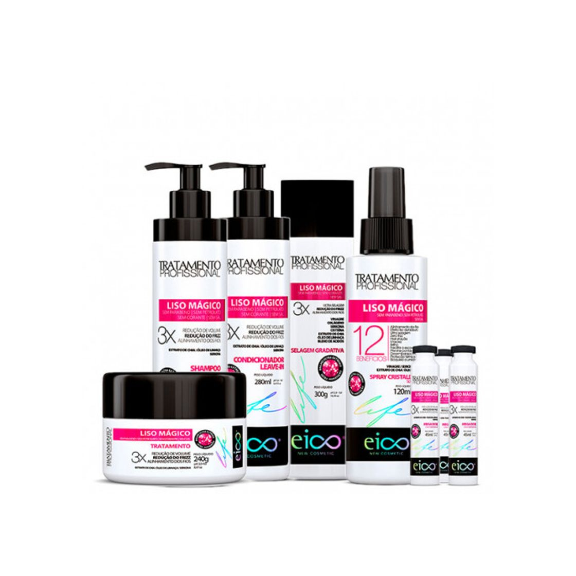 Product Kit Eico Life Liso Mágico Completo 