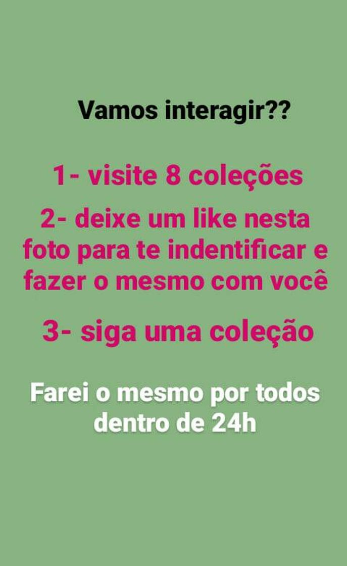 Fashion Vamos interagir?