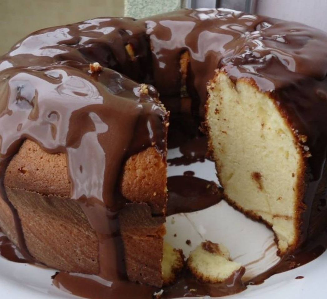 Fashion Delicioso bolo de leite moça!🤤😋