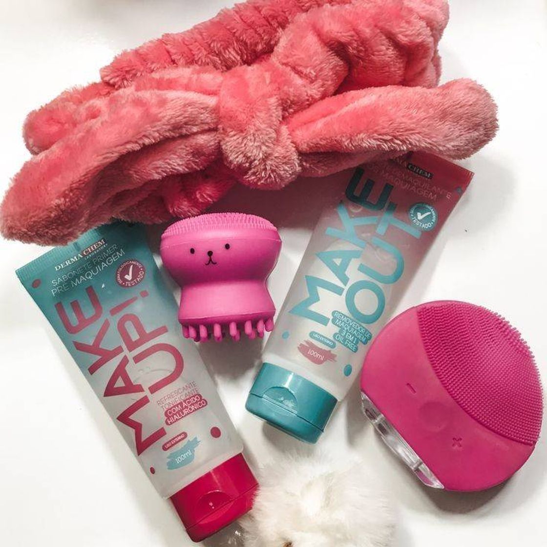 Social Sabonete Pré e Pós maquiagem - DermaChem  