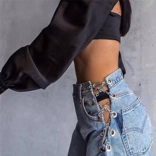 Chain jeans