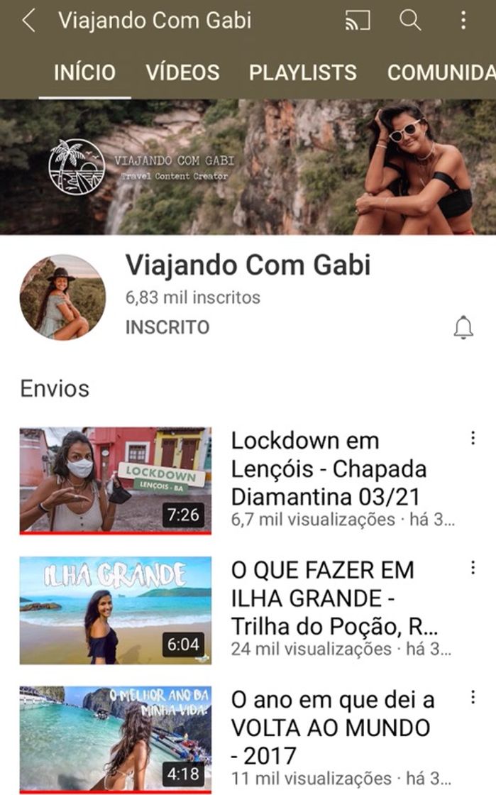 Moda Viajando Com Gabi - YouTube