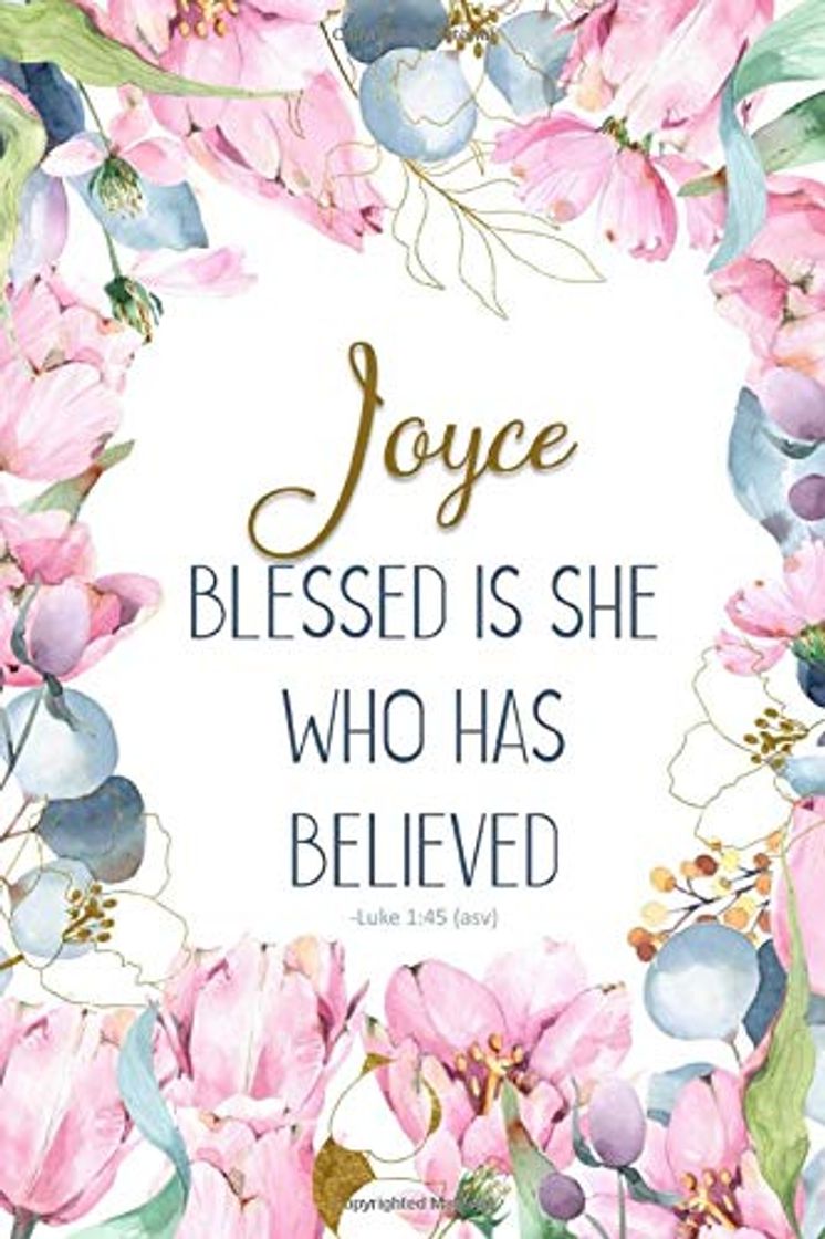 Libro Joyce: Blessed is She Who Has Believed -Luke 1:45