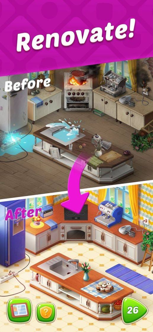Videogame Homescapes