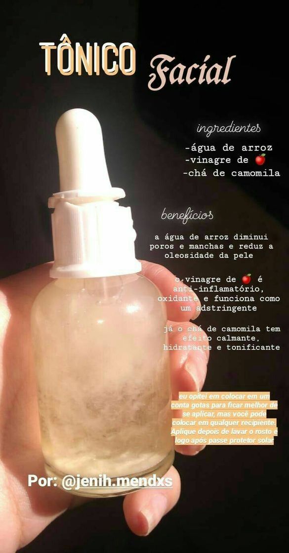 Moda Tônico Facial 