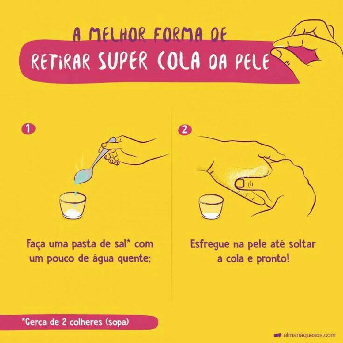 Fashion Como tirar super cola na pele 