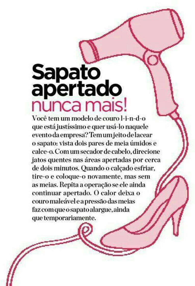 Moda Sapato apertado nunca mais 