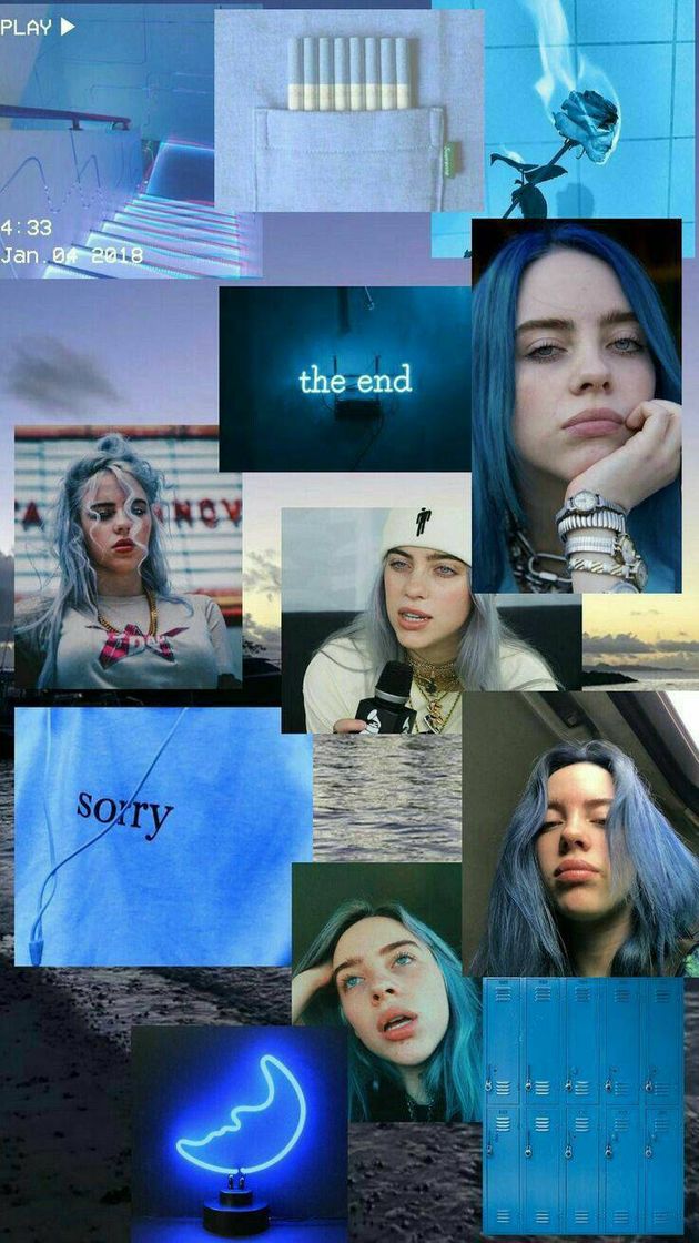 Social wallpaper Billie 