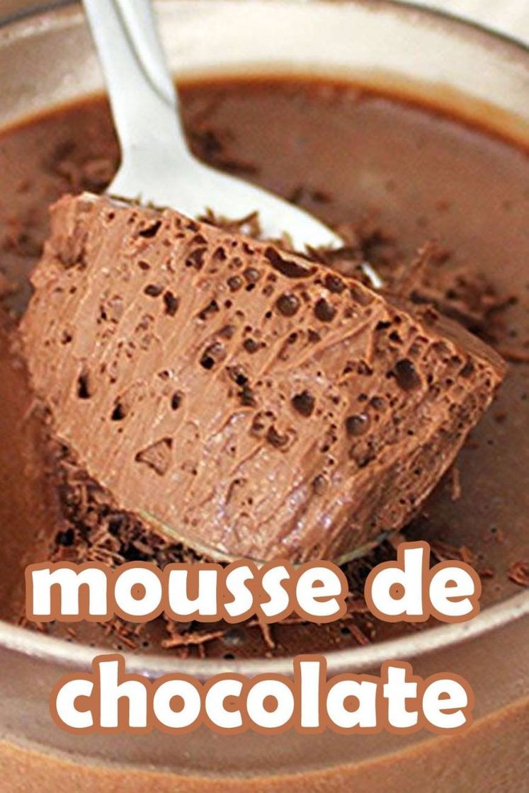 Moda Mousse de chocolate 🍫