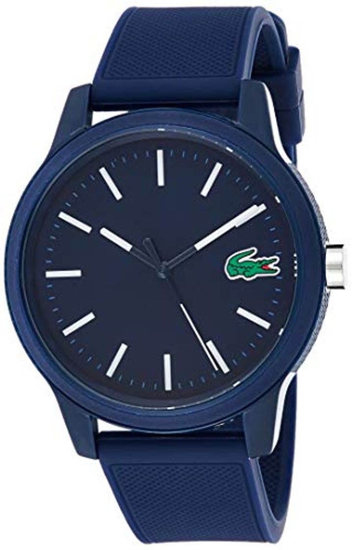 Social Lacoste Reloj Analógico para Hombre de Cuarzo con Correa en Silicona 2010987